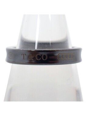 Tiffany & Co 925 Titanium Narrow Ring